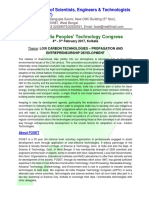 11 All India Peoples' Technology Congress: Forum of Scientists, Engineers & Technologists (Foset)