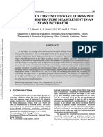 s1016237201000376 TWO-FREQUENCY CONTINUOUS WAVE ULTRASONIC System For Temperature Measurement in An Infant Incubator