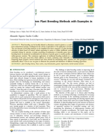 Traditional and Modern Plant Breeding Methods With Examples in Rice (Oryza Sativa L.)