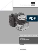Manual For Diesel Engine: 1B20V - 1B30V - 1B40V/W - 1B50V/W