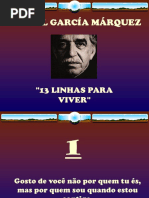 13 Linhas Gabriel Garcia Marques