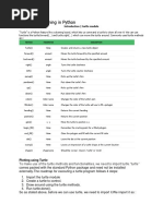 Python Sandbox Turtle Mode | PDF