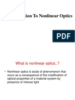 Nonlinear Optics by Bineesh