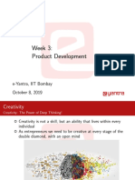 Week 3: Product Development: E-Yantra, IIT Bombay