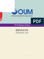 BBUN2103 Business Law