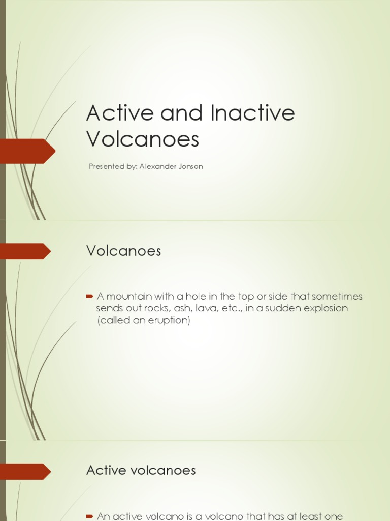 Active and Inactive Volcanoes in the Philippines | PDF | Volcano | Luzon