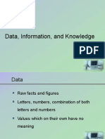 Data Information Knowledge 1