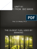 ENERGY FROM BIOMASS: ANCIENT FUEL FOR MODERN TIMES