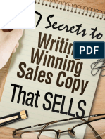 7 Secrets To Writing A Winning Sales Copy That Sells