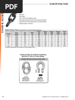 E - Crosby Chain Grade 80 Alloy