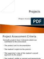 Projects Criteria