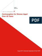 FSRH Guideline Contraception For Women Aged Over 40 Years 2019
