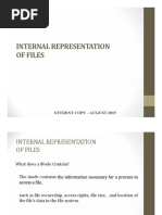 U2 - M1 - Internal Representation of Files [Compatibility Mode]