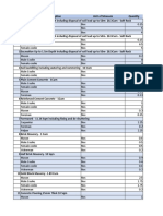 Excavation and construction work rates