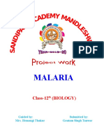 Malaria: Class-12 (Biology)