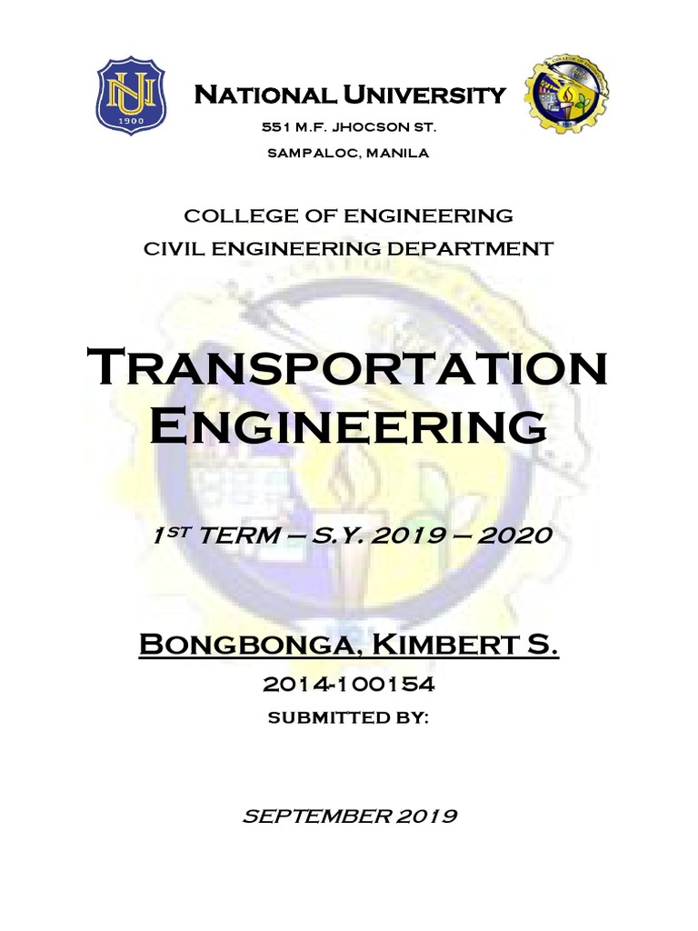 Transportation Engineering Course Overview | PDF | Science ...