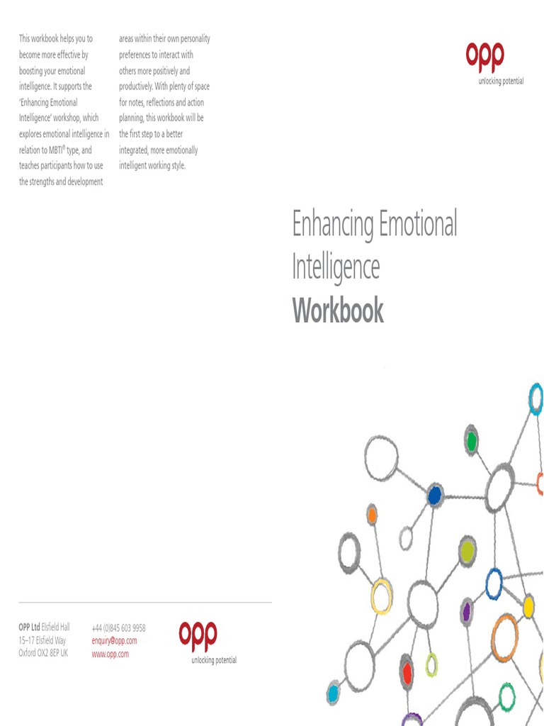 Emotional Intelligence Workbook2014 A | PDF | Self Awareness ...