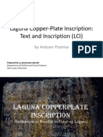 3-Laguna Copperplate Transliteration