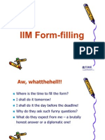 Form Filling Guidelines