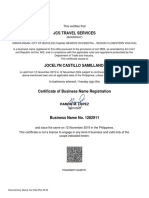 BN Certificate Pnan990710428701 PDF