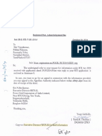 RTI Reply Vijayakumar