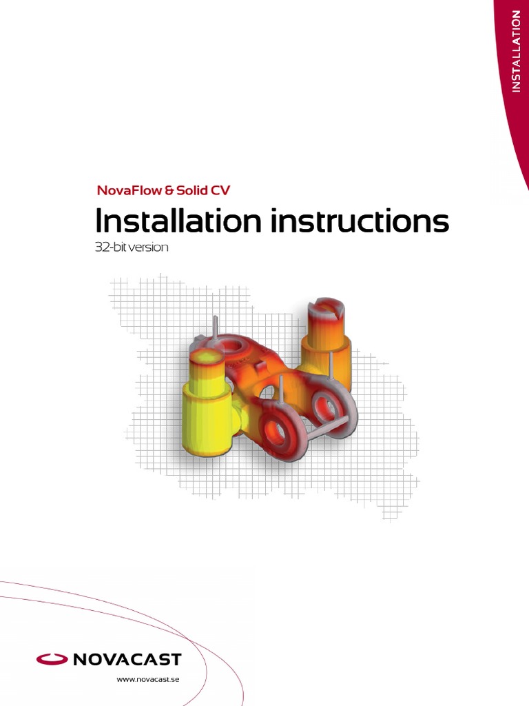 NovaFlow & Solid CV Installation Guide | PDF | Microsoft Windows ...