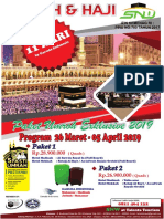 Brosur Umroh Maret 2019