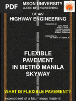 Flexible Pavement in Metro Manila Skyway