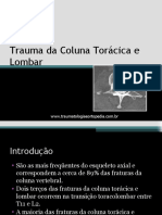 Trauma Da Coluna Torácica e Lombar