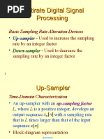 Multirate Digital Signal Processing