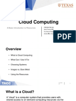 Cloud Computing: A Basic Introduction To Resources
