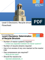 BITS Pilani Level-3 Process Design Decisions