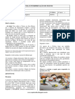 SD 001 - Leitura e Interpretação Textual 8º Ano - Aluno PDF