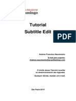 Tutorial Programa Subtitle Edit PDF