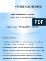 Finite Difference Method