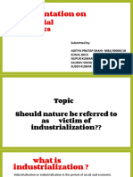 Managerial Economics Presentation on the Effects of Industrialization