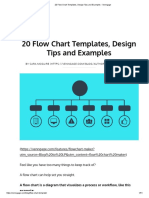 20 Flow Chart Templates, Design Tips and Examples