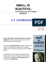 Small Is Beautiful - Book Review