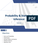 Probability & Statistical Inference: Business Analytics