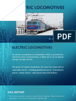 Electric Locomotives: By: Aman Yadav