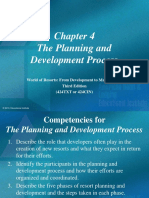 The Planning and Development Process: World of Resorts: From Development To Management Third Edition (424TXT or 424CIN)