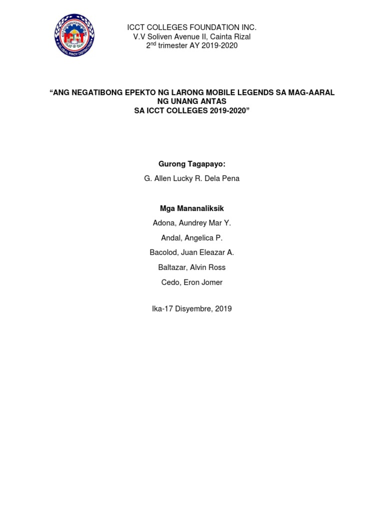 Chapter 4 research about mobile legends image