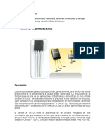 Paso 1 Identifique en El Mercado Nacional 2 Sensores Comerciales y de Bajo Costo Dé a Conocer Precio y Características Del Sensor.