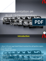 A Presentation On BLUE TECH Technology by Shrenik Lagad