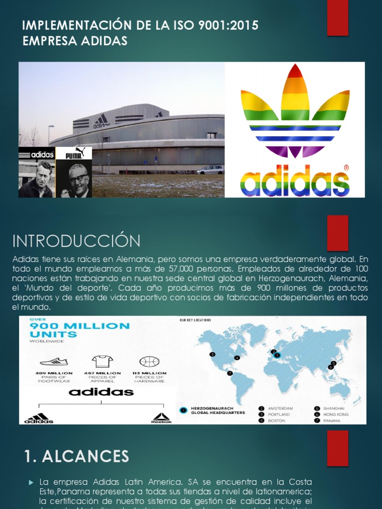 Adidas Calidad Gestión de la calidad
