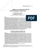 Da Filosofia À Neurobiologia o Que o Psicólogo Precisa Saber Sobre Os Efeitos Da Psicoterapia No Sistema Nervoso