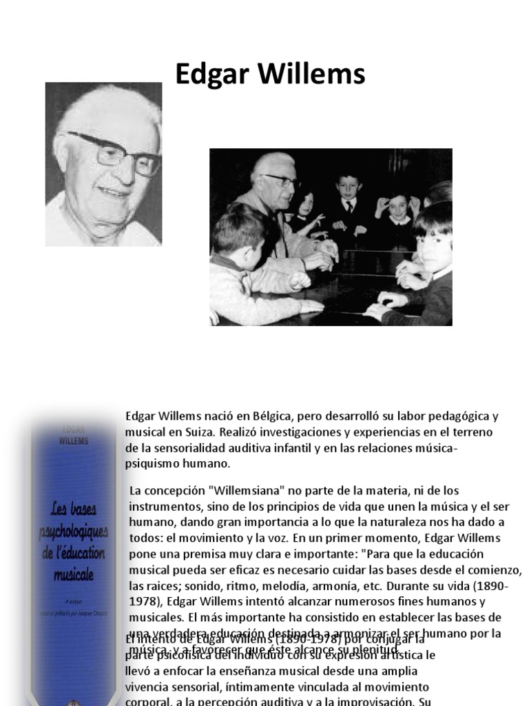 Edgar Willems PDF Ritmo Sonido