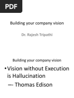 Building Your Company Vision