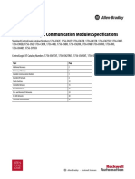 1756-td003 - En-E - Controllogix Comm Module Spec PDF