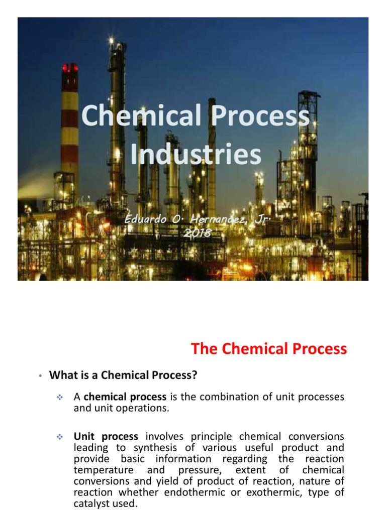 Review Chemical Process Industries PDF | PDF | Membrane | Chemical ...